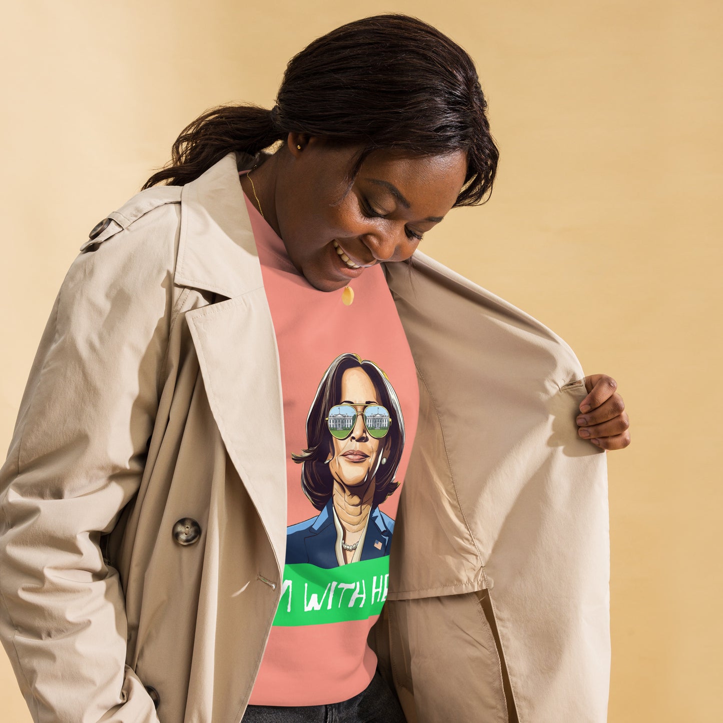 Kamala: I'm with Her (Green) Sweatshirt